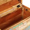 vidaXL Storage Chest Multicolor Solid Reclaimed Wood