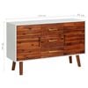vidaXL Sideboard White