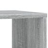 vidaXL Side Table Grey Sonoma Engineered wood 19.7x11.8x21.7 in