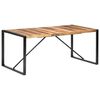 vidaXL Dining Table Natural Wood Solid Acacia wood Large