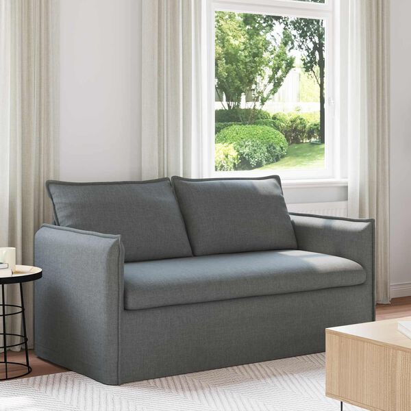 vidaXL Sofa Dark Grey