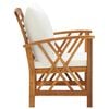 vidaXL Garden Lounge Set Cream White, Natural Wood Solid Acacia Wood Tough