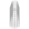 vidaXL Gabion Raised Bed Silver Galvanized Steel Extra Large Durable