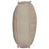 vidaXL Cushion Taupe 27.56 x 15.75 x 4.72 in Oxford Fabric