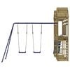 vidaXL Outdoor Playset Pine Wood Treated Pine Wood Large Durable