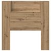 vidaXL Headboard Artisan Oak 39.37 x 5.91 x 40.75 in Engineered Wood
