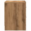 vidaXL Bedside Cabinet Artisan Oak Engineered Wood Medium