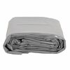 vidaXL Tarpaulin Grey 9.8x19.7' 7.11 oz/ft&sup2;