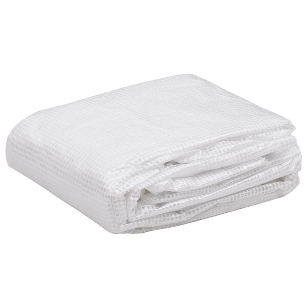 vidaXL Greenhouse Replacement Cover Clear PE 9.8 x 4.9 x 6.6 ft