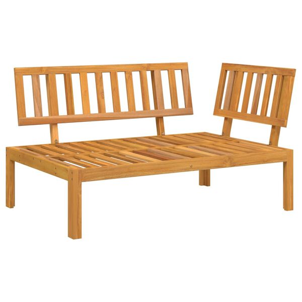 vidaXL Patio Pallet Corner Sofa Solid Wood Acacia