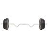 vidaXL Barbell Set 66.1 lb