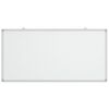 vidaXL Magnetic Whiteboard 23.6"x11.8"x0.7" Aluminum