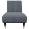 vidaXL Sofa Set Dark Grey Velvet, Wood, Plywood, Metal, Foam Large
