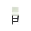 vidaXL Bar Stool Set of 4 Cream White