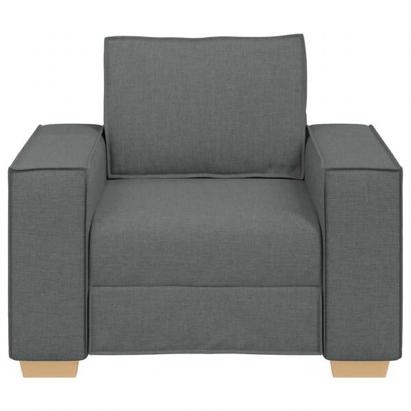 vidaXL Sofa Chair Dark Grey 23.6 " Fabric