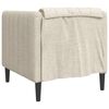 vidaXL Sofa Chair Linen 20% Linen, 10% Cotton, 30% Polyester, 40% Viscose