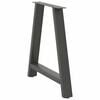 vidaXL Coffee Table Leg Anthracite Powder-Coated Steel Medium