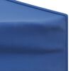 vidaXL Folding Party Tent with Sidewalls Blue 9.8'x9.8'