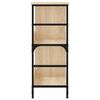 vidaXL Bookshelf Sonoma Oak Engineered wood Medium Bookshelf