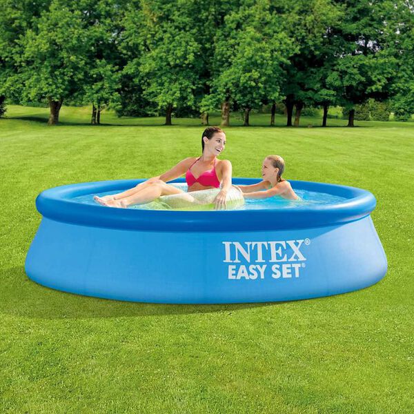 INTEX Swimming Pool Blue PVC Small Portable Inflatable Swimming Pool