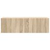vidaXL TV Cabinet Sonoma oak Engineered wood Medium TV Cabinet