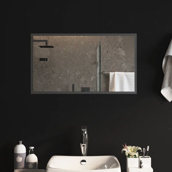 vidaXL LED Bathroom Mirror 15.7"x27.6"