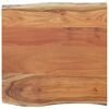vidaXL Table Top Natural Solid acacia wood 15.7x15.7x1.0 in Durable