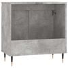 vidaXL Bathroom Cabinet Concrete Grey Engineered Wood Medium