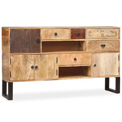 vidaXL Sideboard Solid Mango Wood 55.1"x11.8"x31.5"