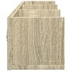 vidaXL Wall Cabinet Sonoma oak Engineered wood Medium Modern