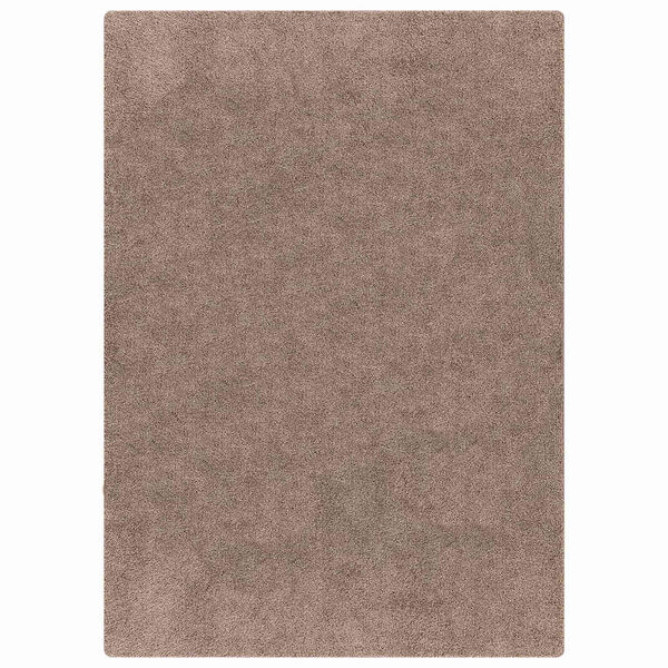 vidaXL Anti-slip Shaggy Rug Brown 55.1" x 78.7" PP