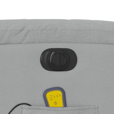 Close-up of control knob on chair back