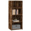 vidaXL Highboard Smoked oak Engineered wood Highboard Rectangular