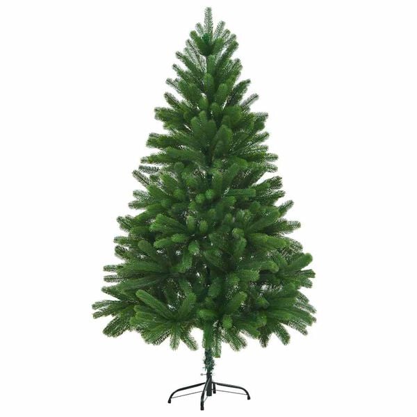 vidaXL Christmas Tree Green Polyethylene, Steel 6ft Durable