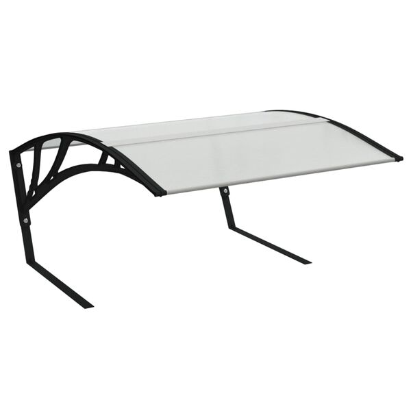 vidaXL Robot Mower Garage Black Polycarbonate Small Durable