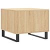 vidaXL Coffee Table Set of 2 Sonoma Oak Engineered Wood