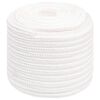 vidaXL Boat Rope Full White 0.63 " 820.2 ' Polypropylene