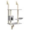 vidaXL Wall-mounted Cat Tree Light Grey
