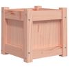vidaXL Garden Planter Set of 2 Natural Wood Solid Douglas Fir wood Large