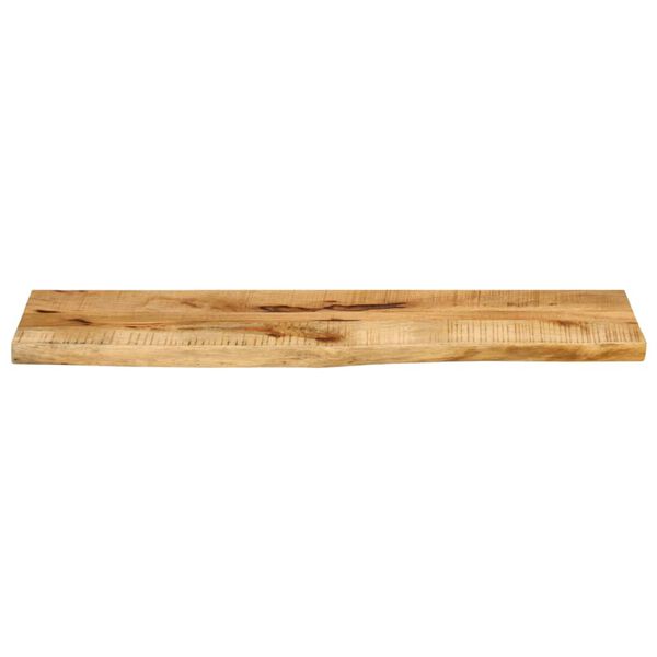 vidaXL Table Top Natural wood Solid rough mango wood 39.4x11.8 in