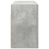 vidaXL Bathroom Wall Cabinet Concrete Grey Engineered Wood Medium