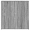 vidaXL Sideboard Grey Sonoma Engineered Wood Medium Sideboard