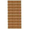 vidaXL Lawn Edgings 10 pcs 7.9"x40.6" Flexible Corten steel