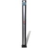 vidaXL Solar Shower Black and silver UV-resistant PVC Standard