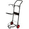 Kerbl Saddle Trolley Black Powder-Coated Metal Large Portable
