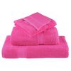 vidaXL Hand Towel Set of 10 Pink 100% cotton 19.7 x 39.4 in Hand Towel