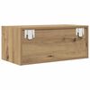 vidaXL TV Cabinet Artisan Oak Engineered Wood Compact TV Cabinet