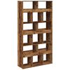 vidaXL Bookcase Old Wood 39.4x13.0x73.8" Engineered Wood