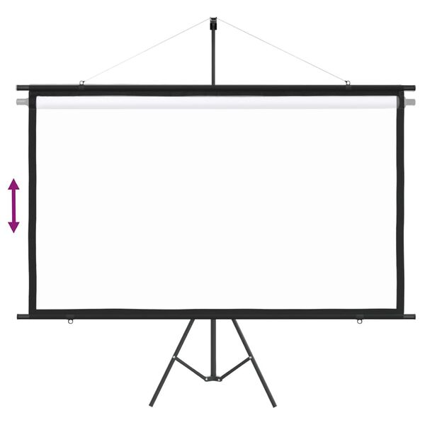 vidaXL Projection Screen with Tripod 90" 16:9