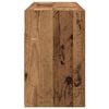 vidaXL Bathroom Wall Cabinet Old wood Engineered wood 31.5 in